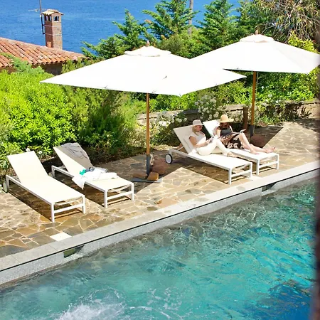 Sasso Forte, Swimming Pool, Jacuzzi And Private Cove וילה Saint-Raphaël